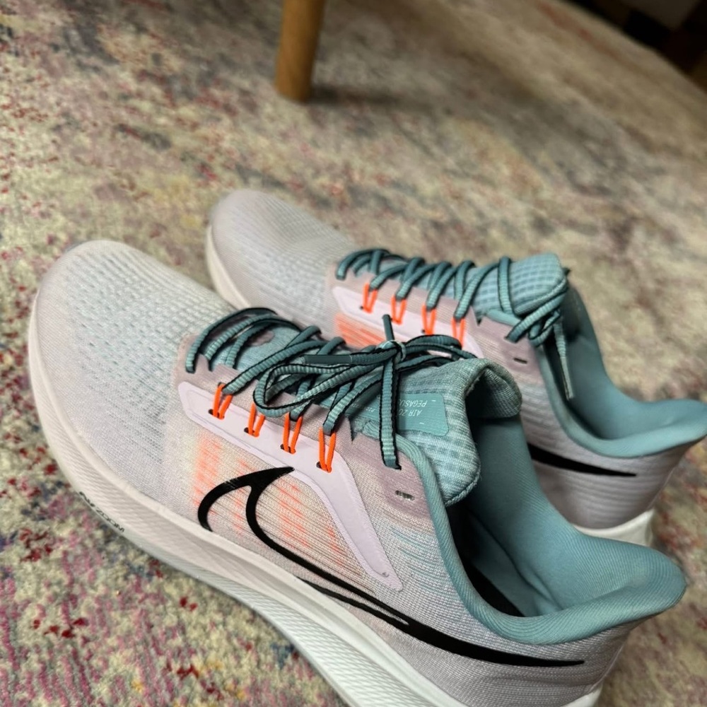 Nike Women's Running Shoes - Gray and Orange and blue